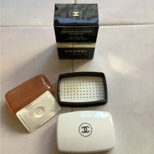 CHANEL soap with logo case